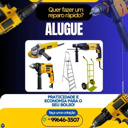 LOCAÇÃO DE FERRAMENTAS