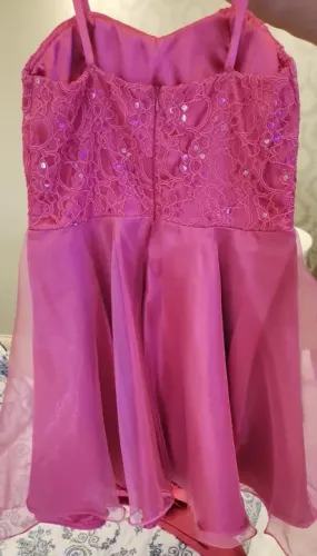 Vestido de festa rosa