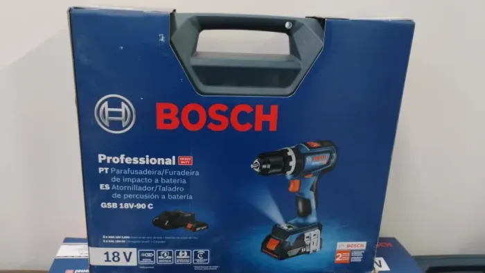 Parafusadeira/furadeira impacto GSB 18V-90 C industrial