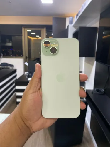 IPHONE 15 PLUS VERDE SEMINOVO !!!!