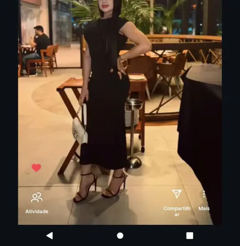 Vestido Preto Elegante