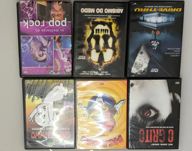 Lote de DVDs