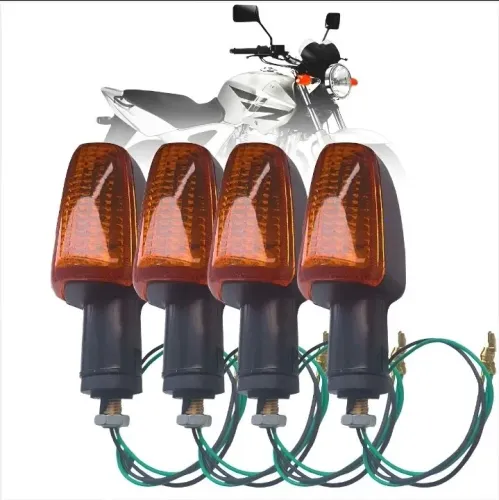 Kit seta pisca amarelo titan 2002 2003 2004 2005 2006 2007 2008 Fan 2005 2006 2007 2008