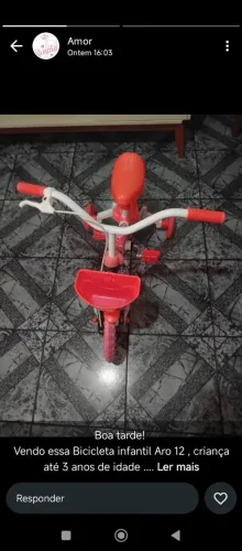 Bicicleta Infantil 