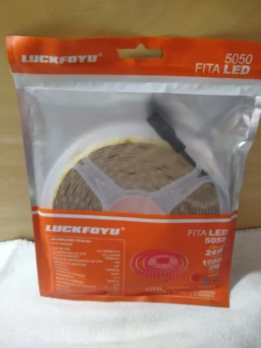Fita led vermelho 12 volts lacrado