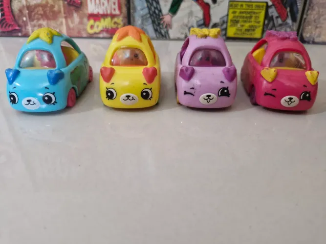 Miniaturas carrinhos Shopkings 