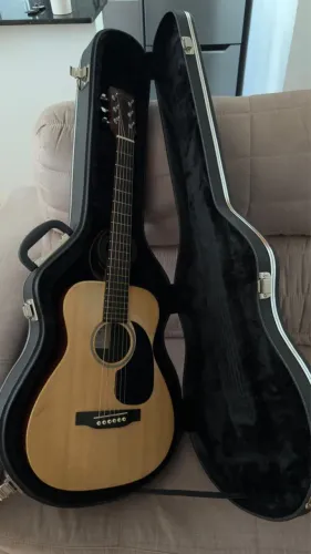 Violão Eletroacústico Little Martin Lx1e Captação Fishman Destro com case