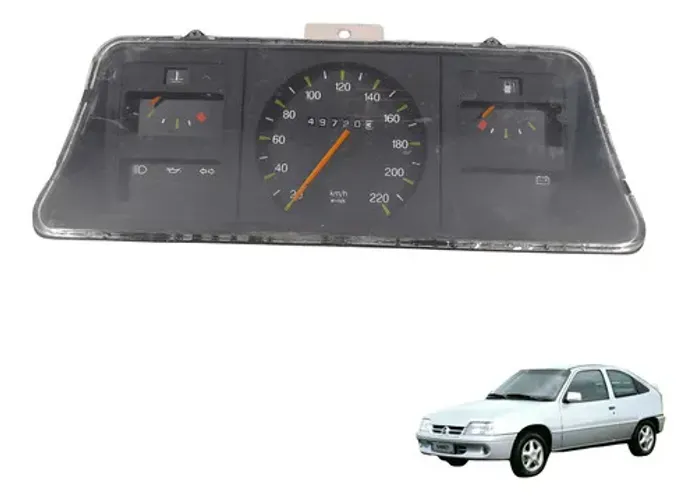 Painel Instrumentos Gm Kadett 1998 Preto