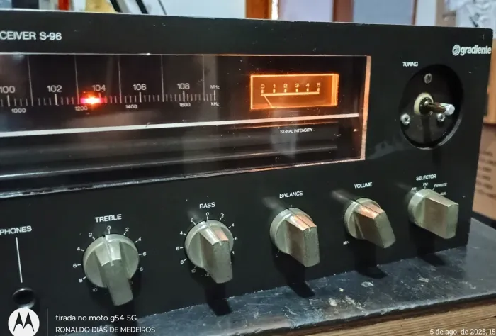 Receiver Gradiente S-96 ( para consertar )
