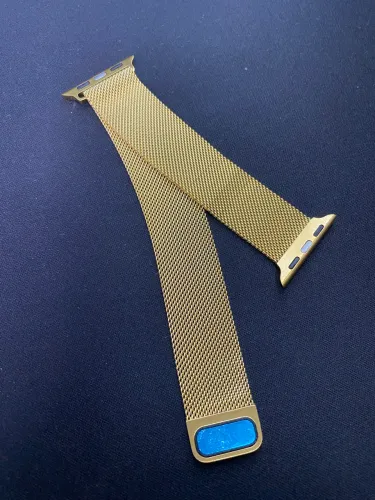 Pulseira de Metal Dourada Smartwatch Mini 38/41mm