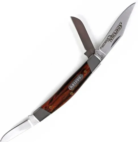 Canivete Schrade Imperial Imp15s Stockman Aço Inox 3 Lâminas
