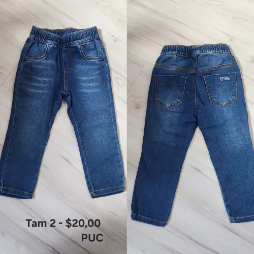 Calça Jeans Bebê Tam 2 - PUC