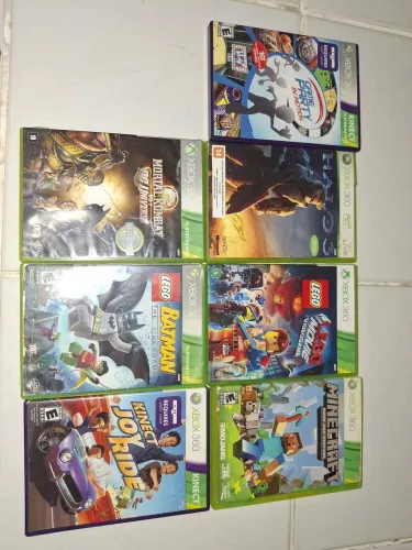 Jogos de Xbox 360 disponíveis