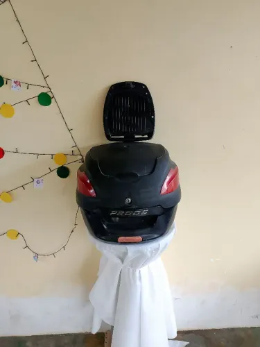 Baú para moto completo 