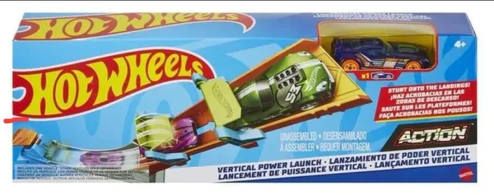 Pista Hot Wheels Lançamento Vertical