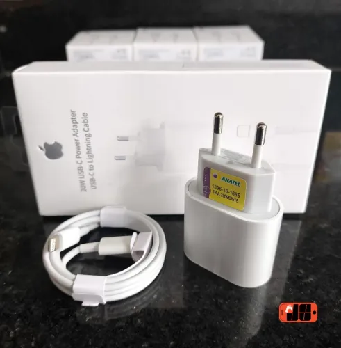 Carregador iPhone 20w 