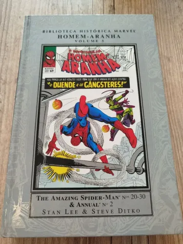 Biblioteca História Marvel homem aranha 