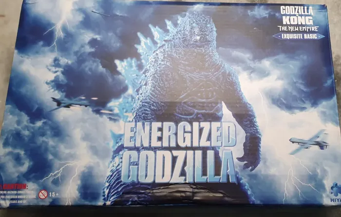 Godzilla vs Kong Energized Godzilla hiya toys novo