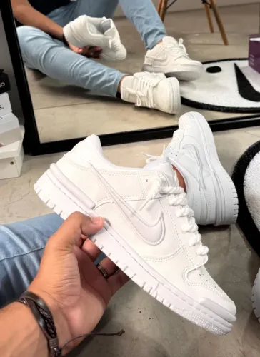 Nike Dunk Low Branco Novo, FRETE GRATIS 