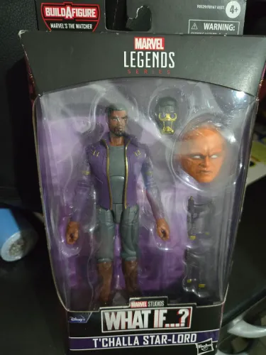 Marvel Legends Tchalla Star Lord What if