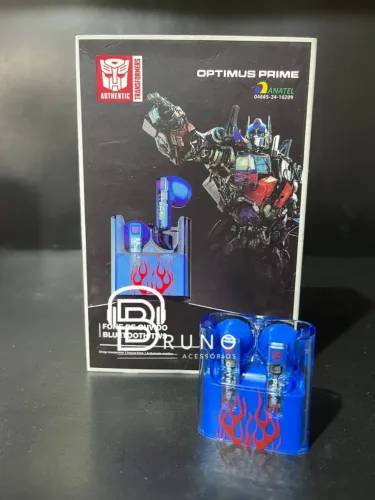 Fones de Ouvido Bluetooth TWS Optimus Prime - Novos