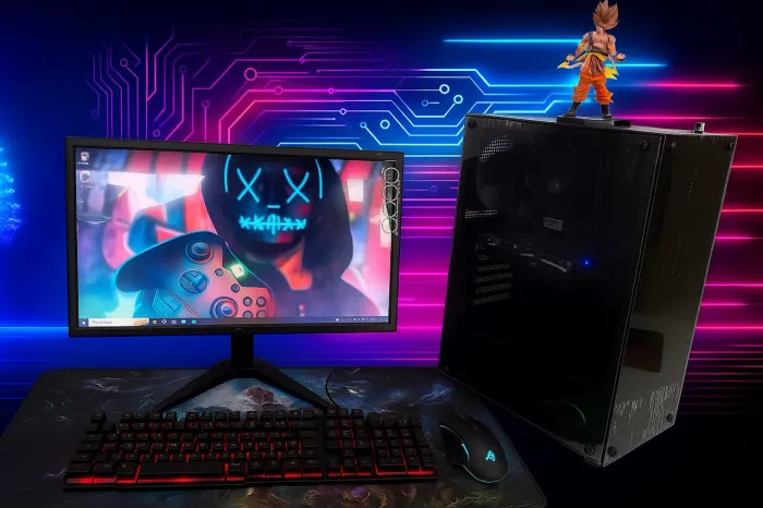 Computador gamer completo Ryzen 5 e Rx 580 8gb