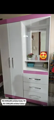 Guarda-Roupa de solteiro FLEX NOVOS