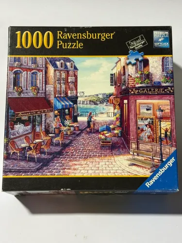 Quebra cabeça Ravensburger 1000 peças Seaside Stroll