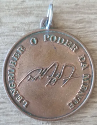 Medalha - Roberto Lengruber - O Poder da Mente - Bronze - Sol