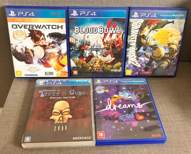 Jogos Ps4 originais e usados em ótimo estado