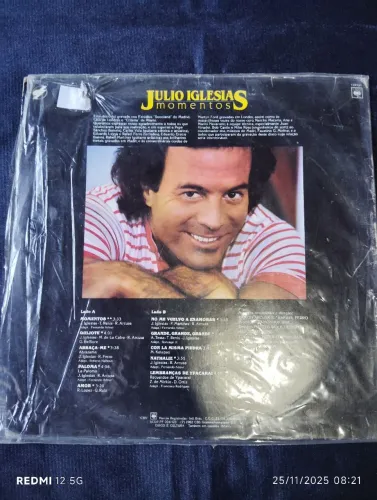 Disco de Vinil - Júlio Iglesias