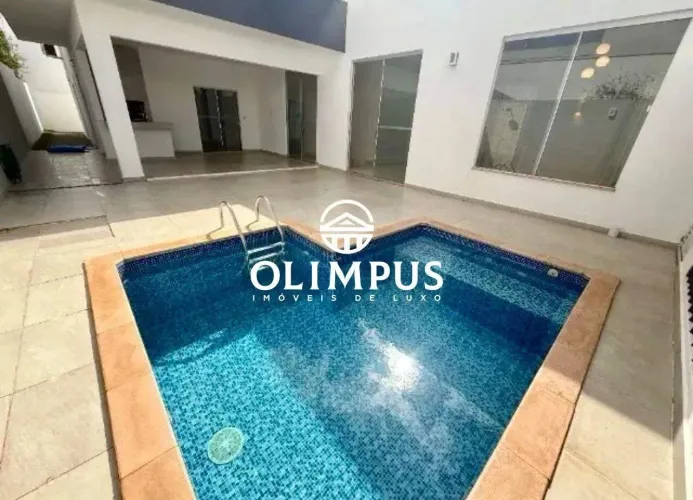 Casa no Condomínio Jardins Barcelona para Alugar no Bairro Nova Uberlândia em Uberlândia