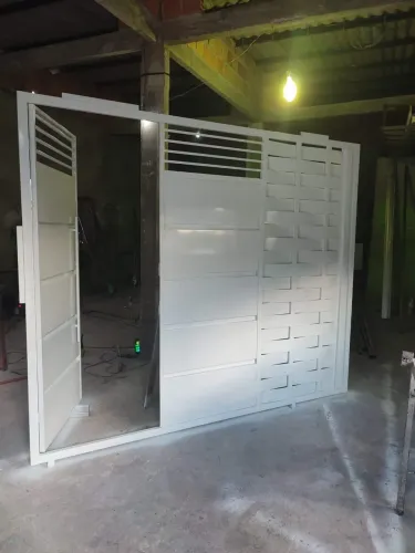 Portão galvanizado