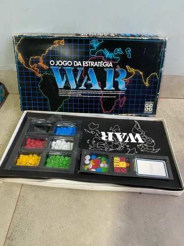 Jogo WAR da Grow anos 70/80