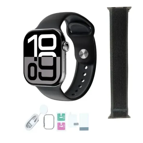 Smartwatch S10 46mm Series 10 2025 Relogio Microwear 2 Pulseira capa pelicula , Chat Gpt
