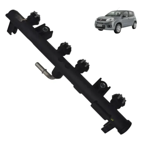 Flauta bico injetor Fiat Uno Vivace Way 1.0 Flex 55228295