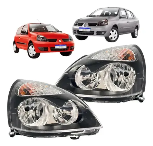 Farol Renault Clio 2004 2005 2006 2007 2008 2009 2010 A 2012