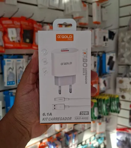 Carregador iPhone 30w USB - entrega em são Luís e região