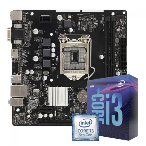 I3 9100+ placa mãe h310