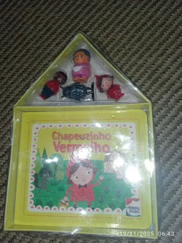 Livro Casinha Chapeuzinho Vermelho