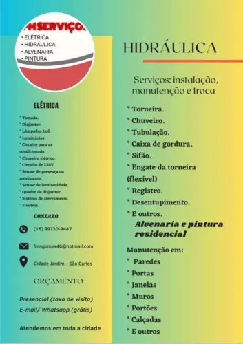 Reparos e Consertos residências