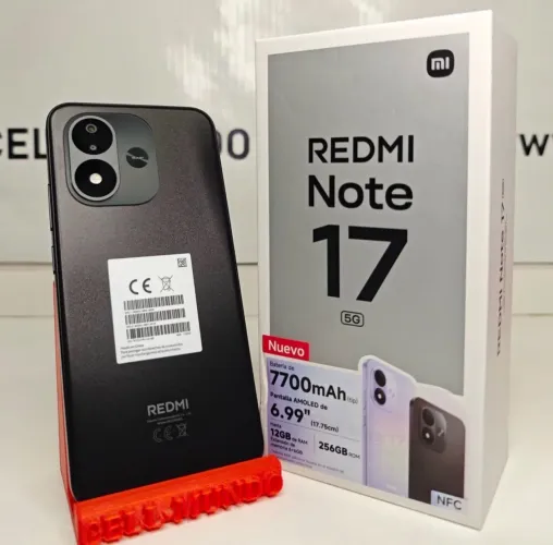 Lancamento Xiaomi redmi note 17 256GB 5G 12RAM Dual Chip LACRADO