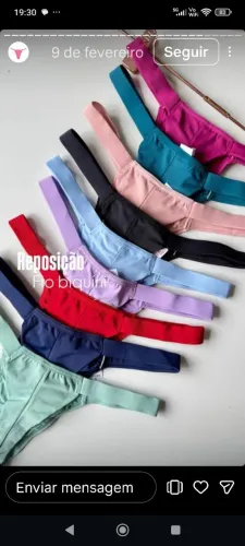 Roupas íntimas novas quima de estoque .Vende -se tudo a vista ou cartão