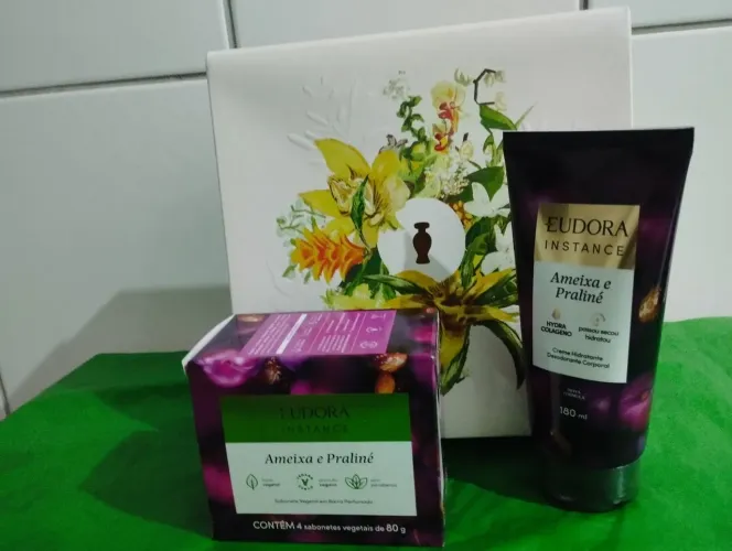 Kit Eudora instance ameixa e praline