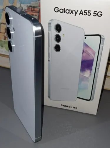 Samsung Galaxy A55 5G Impecável - Sem detalhes + Caixa