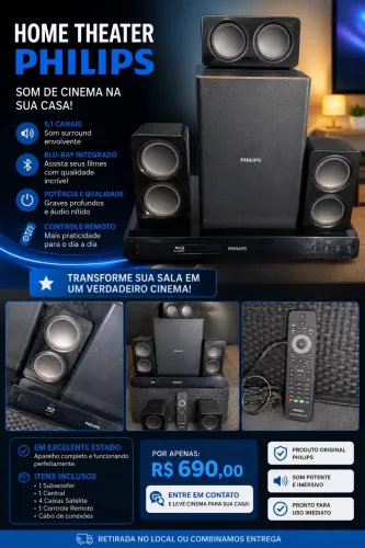 Home Theater Philips 5.1