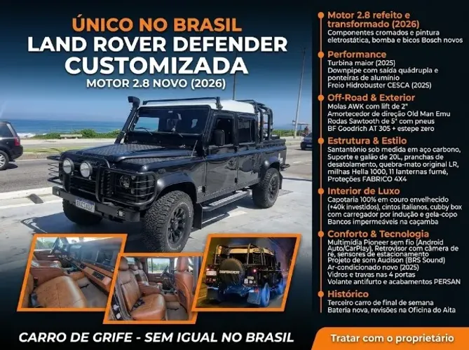 Land Rover Defender 130 TDI CD Diesel 2004
