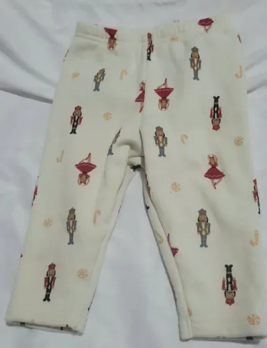 Calça Natalina Carter's - Tam: 12 meses 