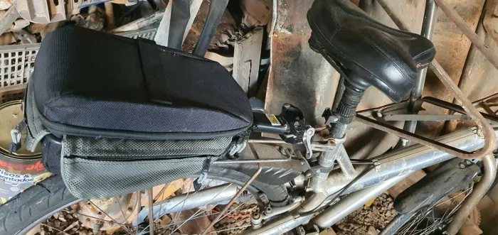 Bagageiro flutuante bike