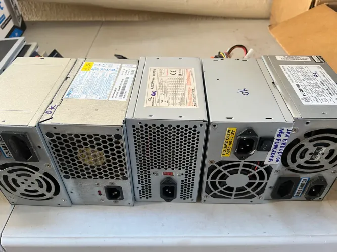 Lote de Fontes ATX USADAS para PC